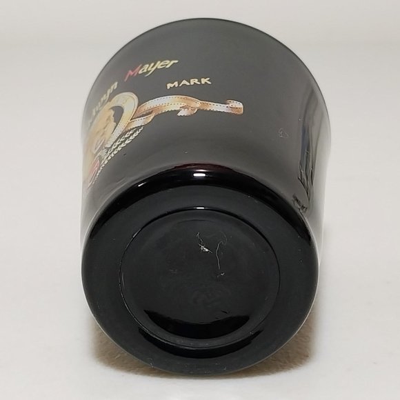 Vintage MGM Studios Shot Glass Black & Gold #S010 - Picture 4 of 4